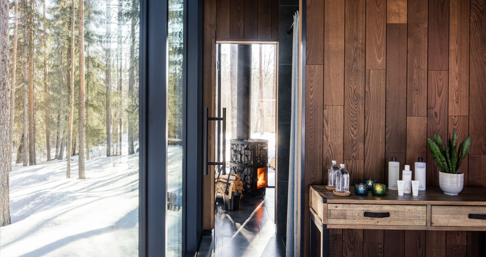 Custom – Customizable Prefab Outdoor Mirror Sauna by ÖÖD